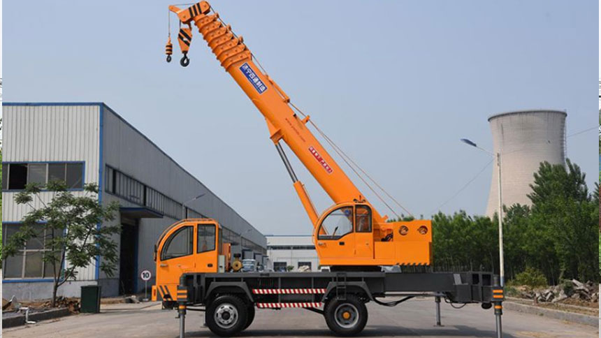 Grue télescopique sur camion 16T, STSQ16D
