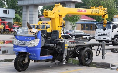 Grue mobile de 3 tonnes montée sur tricycle, STSQQ3Y