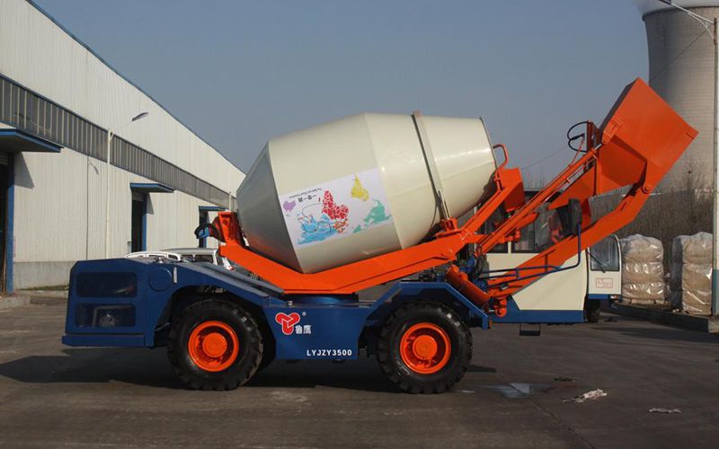 Bétonnière auto-chargeuse 3,5m³, LYJZY3500
