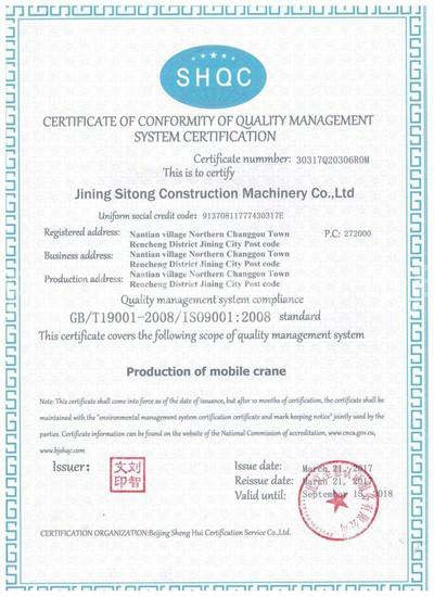 Certifications